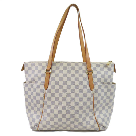 Louis Vuitton Totally MM Damier Azur Tote Bag Damier Canvas - Picture 2 of 8